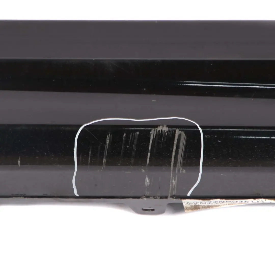 BMW F32 F33 Side Skirt Sill Strip Right O/S Black Sapphire Metallic - 475 - SKU 7363396-BS - Part number 7363396