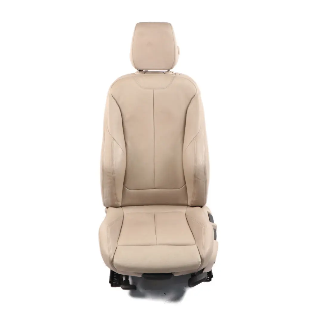 Sedile Anteriore Sinistro M Sport Riscaldato Pelle Dakota Oyster per BMW F32 con numero di parte 7363555 BMW F32 Sedile Anteriore Sinistro M Sport Riscaldato Pelle Dakota Oyster - SKU 7363555-1 - Numero di parte 7363555