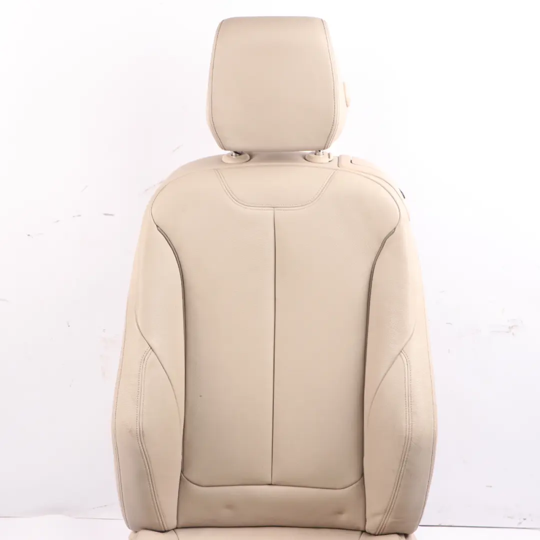 Front Seat BMW F32 Left N/S M Sport Heated Leather Dakota Oyster Memory to with Part number 7363555 Front Seat BMW F32 Left N/S M Sport Heated Leather Dakota Oyster Memory - SKU rhd-7363555-2 - Part number 7363555