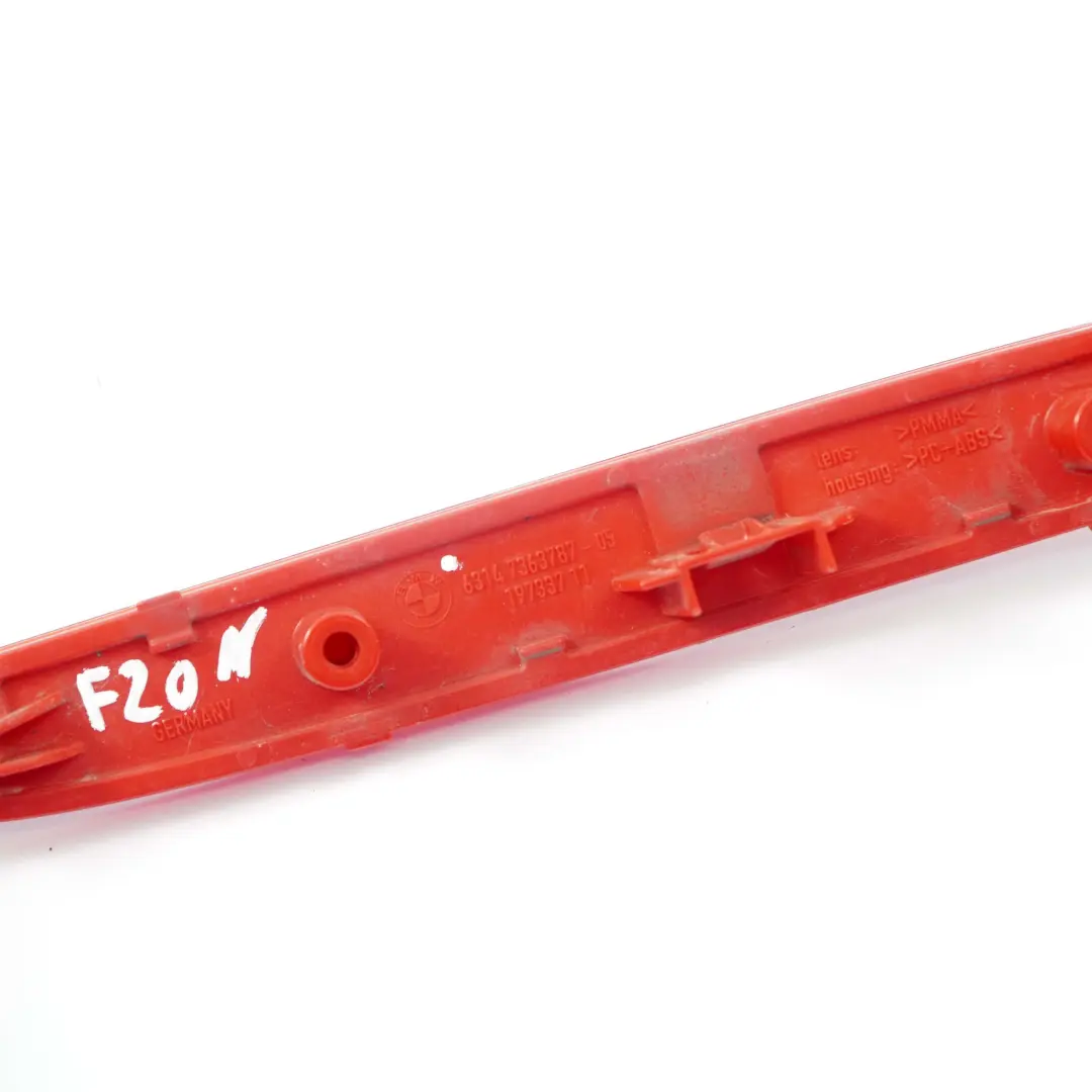 Hinten Stoßstange Rücklicht Reflektor Rot BMW F20 F21 LCI - SKU 7363787 - Teilenummer 7363787