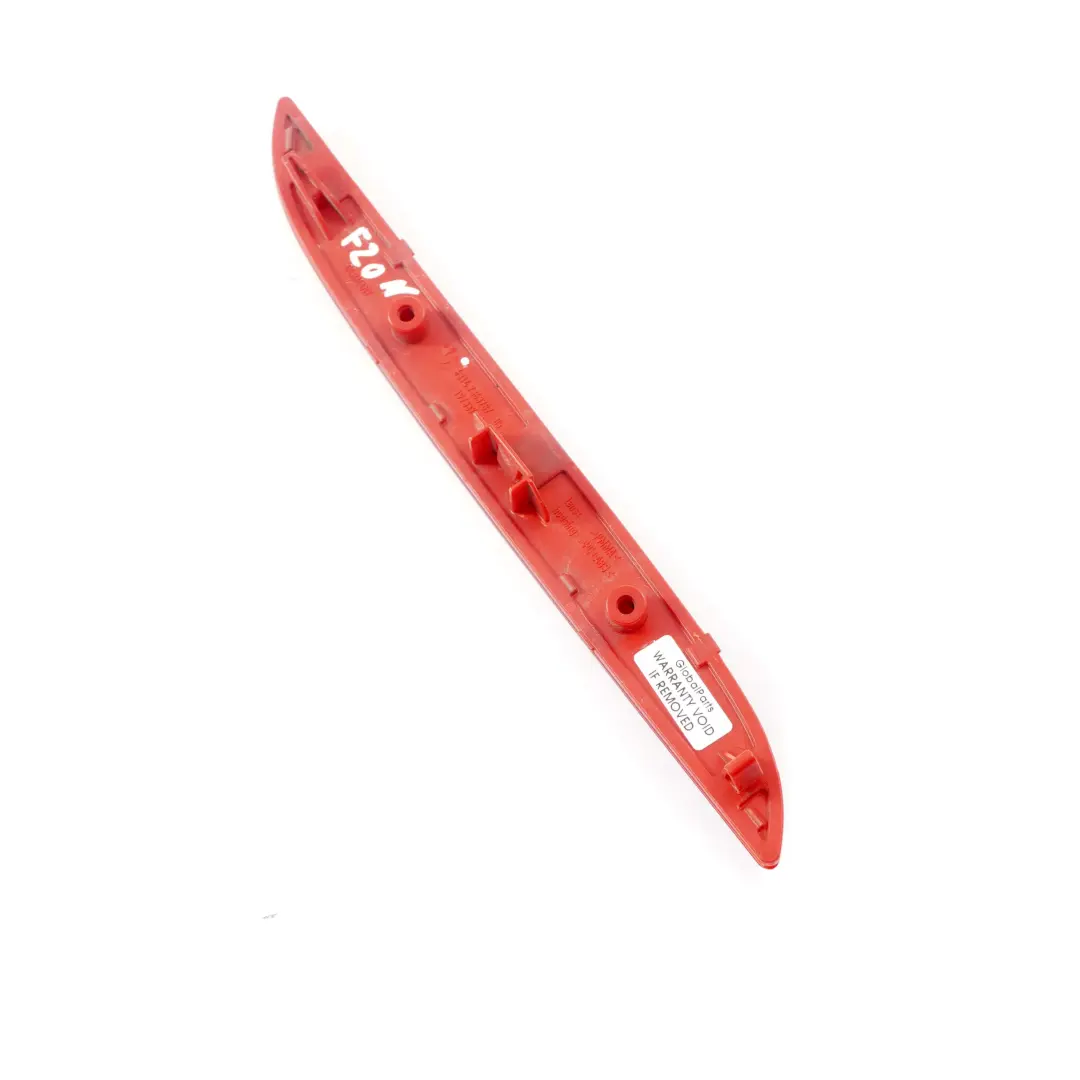Panneau de garniture de pare-chocs arriere Reflection Red pour BMW F20 F21 LCI à propos du numéro de pièce 7363787 BMW F20 F21 LCI Panneau de garniture de pare-chocs arriere Reflection Red - SKU 7363787 - Numéro de pièce 7363787