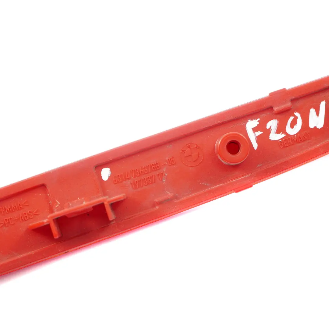 Lamp Reflector BMW F20 F21 LCI Rear Bumper Trim Panel Reflection Red  - SKU 7363788 - Part number 7363788