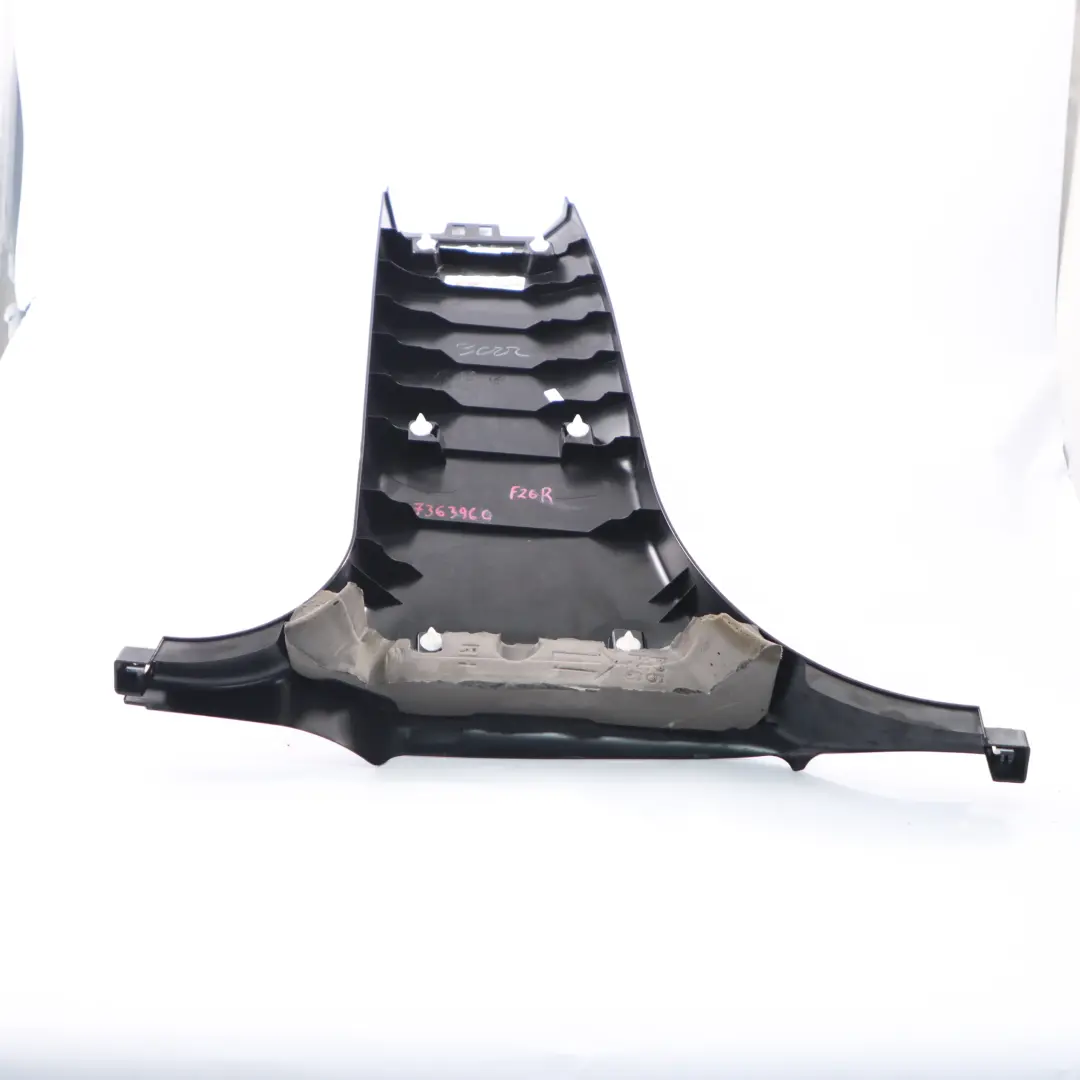  Cache BMW X4 F26 Colonne B Bas du Panneau Inférieur Droit Noir - SKU 7363960 - Numéro de pièce 7363960