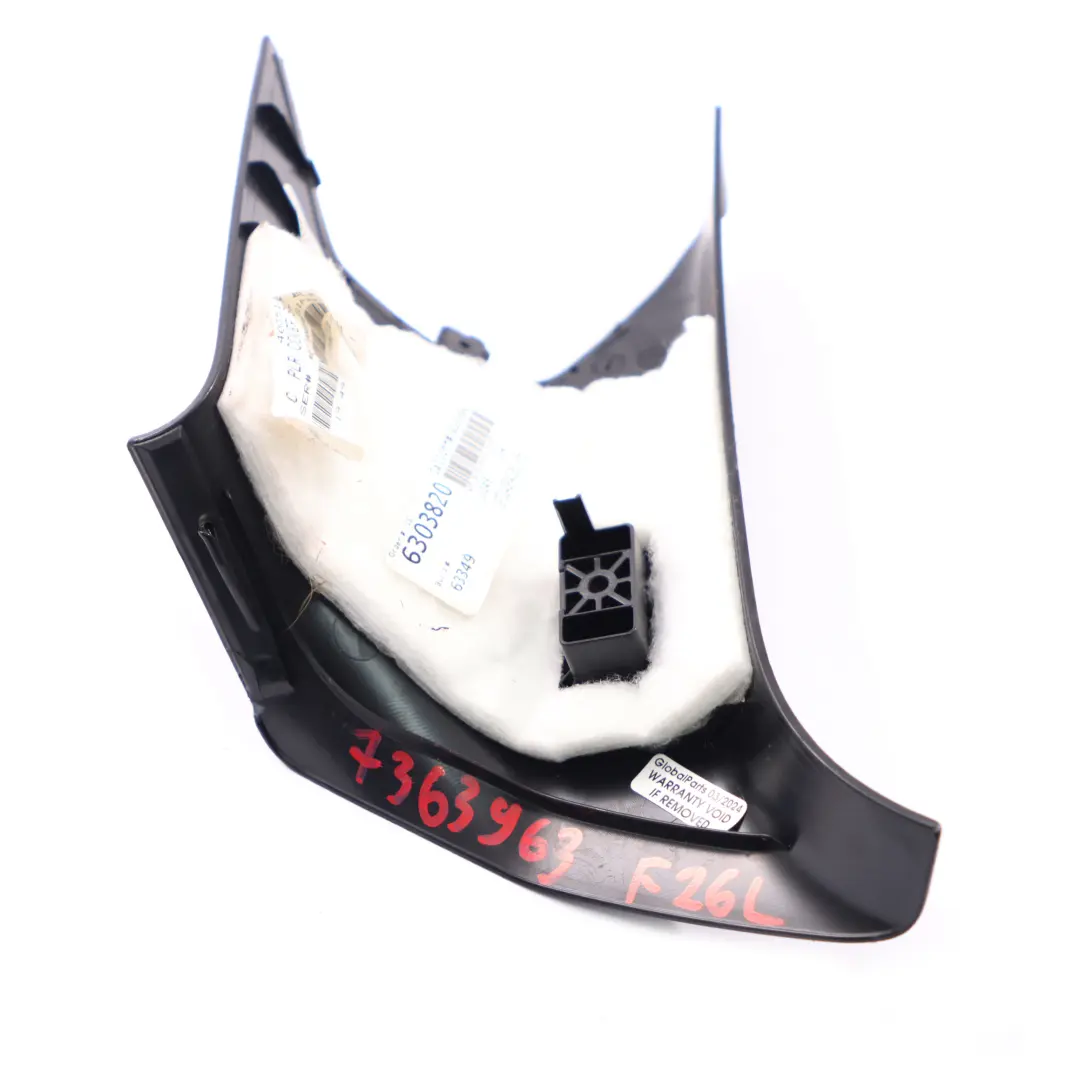 BMW X4 F26 C-Säulenabdeckung Säule Trim Panel links Anthrazit - SKU 7363963 - Teilenummer 7363963
