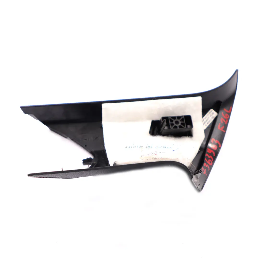 C-Pillar Panneau de garniture de colonne de recouvrement gauche pour BMW F26 à propos du numéro de pièce 7363963 BMW F26 C-Pillar Panneau de garniture de colonne de recouvrement gauche - SKU 7363963 - Numéro de pièce 7363963