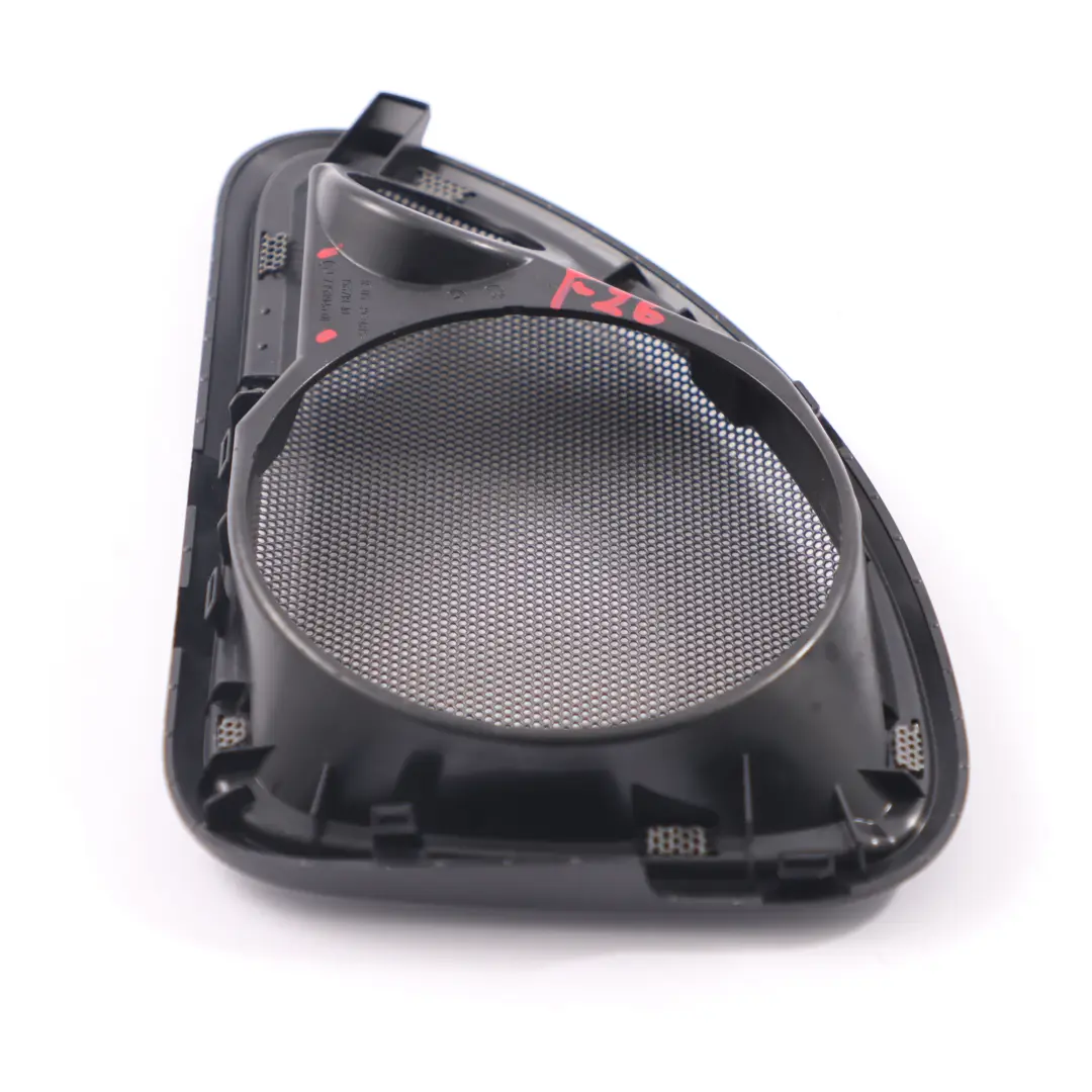 BMW X4 F26 Speaker Cover Trim Rear Right O/S Harman Kardon Black 7358946 - SKU 7364034 - Part number 7364034