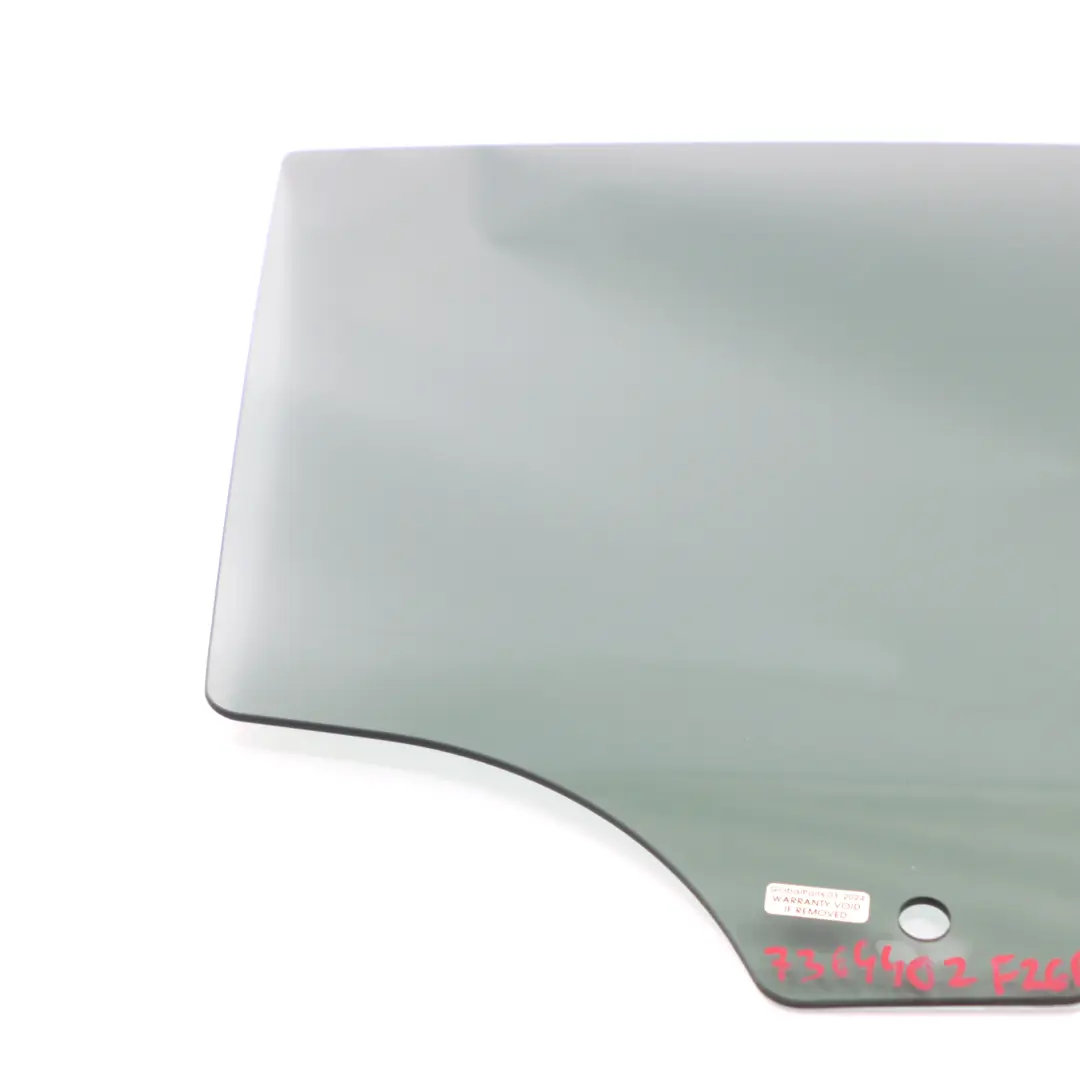  Window BMW X4 F26 Rear Door Right Window AS3 SSG Sun Protection Glazing - SKU 7364402 - Part number 7364402