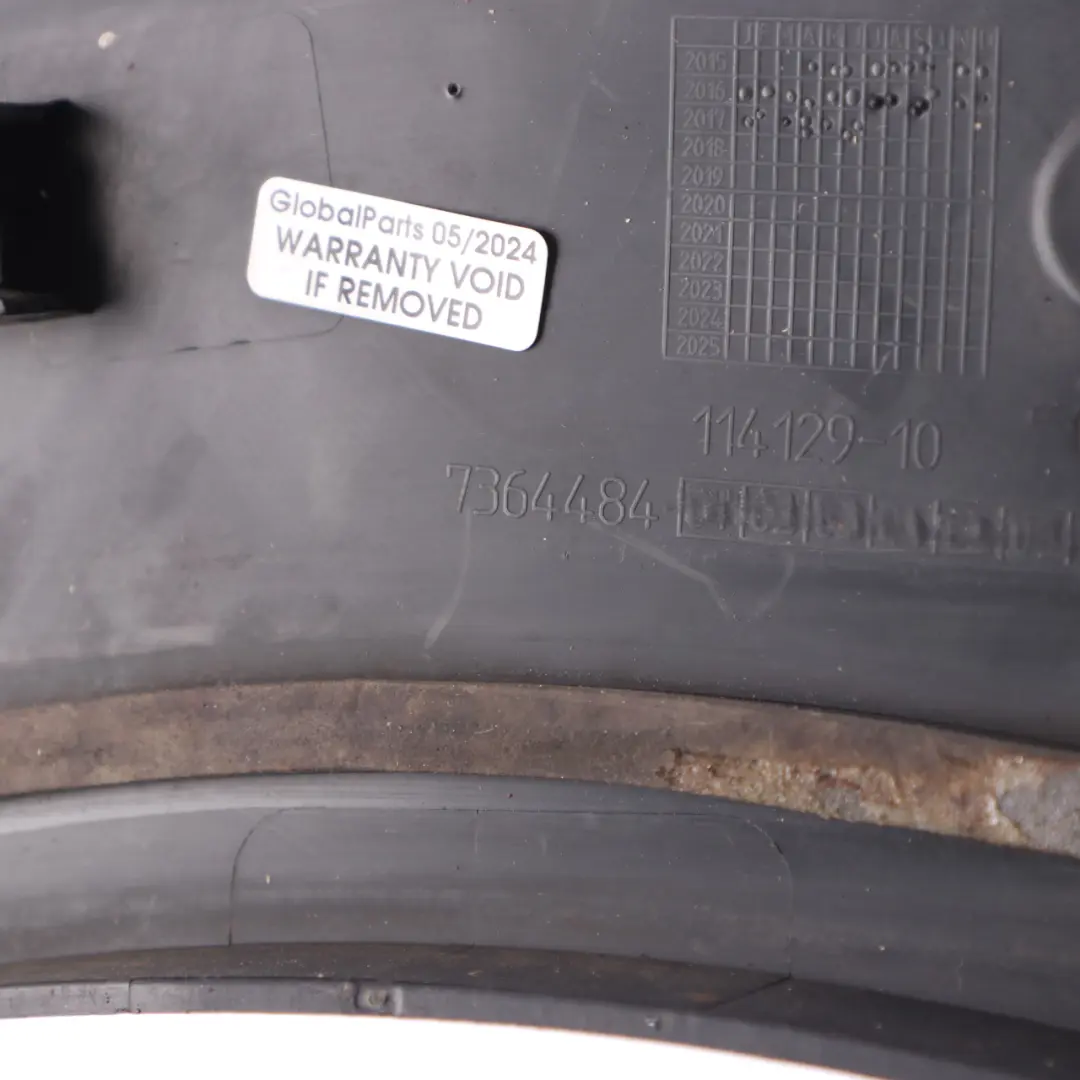 Right O/S Wheel Arch Trim Panel Cover to Mini Clubman F54 Rear with Part number 7364484 Mini Clubman F54 Rear Right O/S Wheel Arch Trim Panel Cover - SKU 7364484 - Part number 7364484