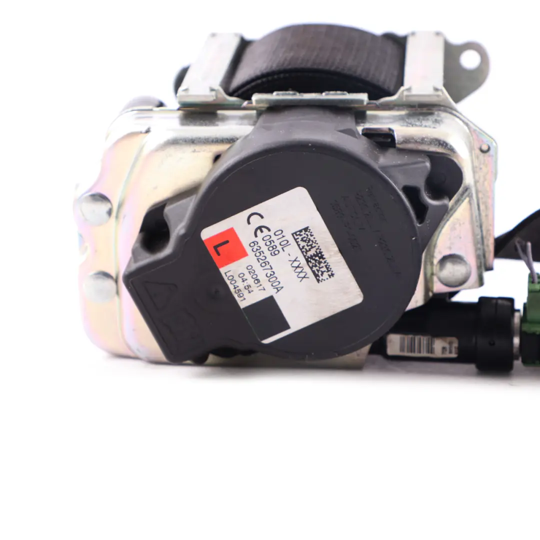 Belt Mini Clubman F54 F56 Upper Belt Safety Front Left N/S Black to Seat with Part number 7364783 Seat Belt Mini Clubman F54 F56 Upper Belt Safety Front Left N/S Black - SKU 7364783 - Part number 7364783