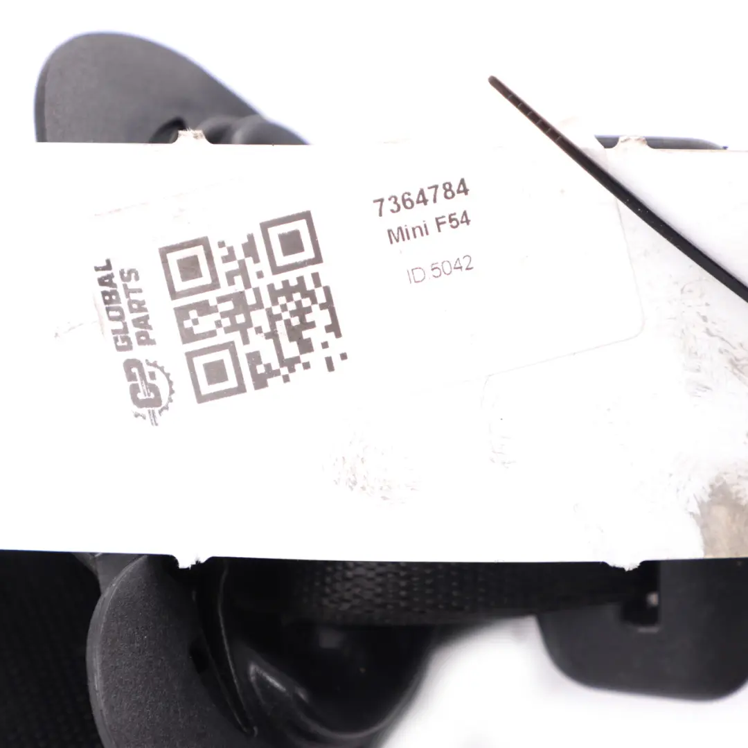 Belt Mini Clubman F54 F56 Upper Belt Safety Front Right O/S Black to Seat with Part number 7364784 Seat Belt Mini Clubman F54 F56 Upper Belt Safety Front Right O/S Black - SKU 7364784 - Part number 7364784