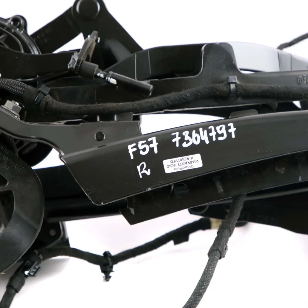 Mini F57 Folding Top Arm Cabrio Soft Roof Frame Hinge Mount Right O/S F57404392 - SKU 7364797 - Part number 7364797