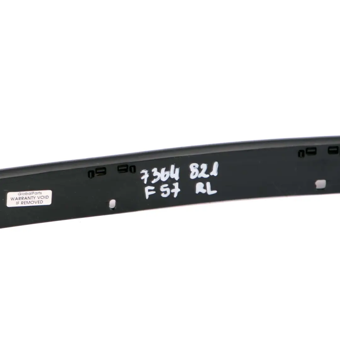 Cubierta Moldura Plegable Superior Izquierda Cromo para Mini F57 Convertible con número de pieza 7364821 Mini F57 Convertible Cubierta Moldura Plegable Superior Izquierda Cromo - SKU 7364821 - Número de pieza 7364821