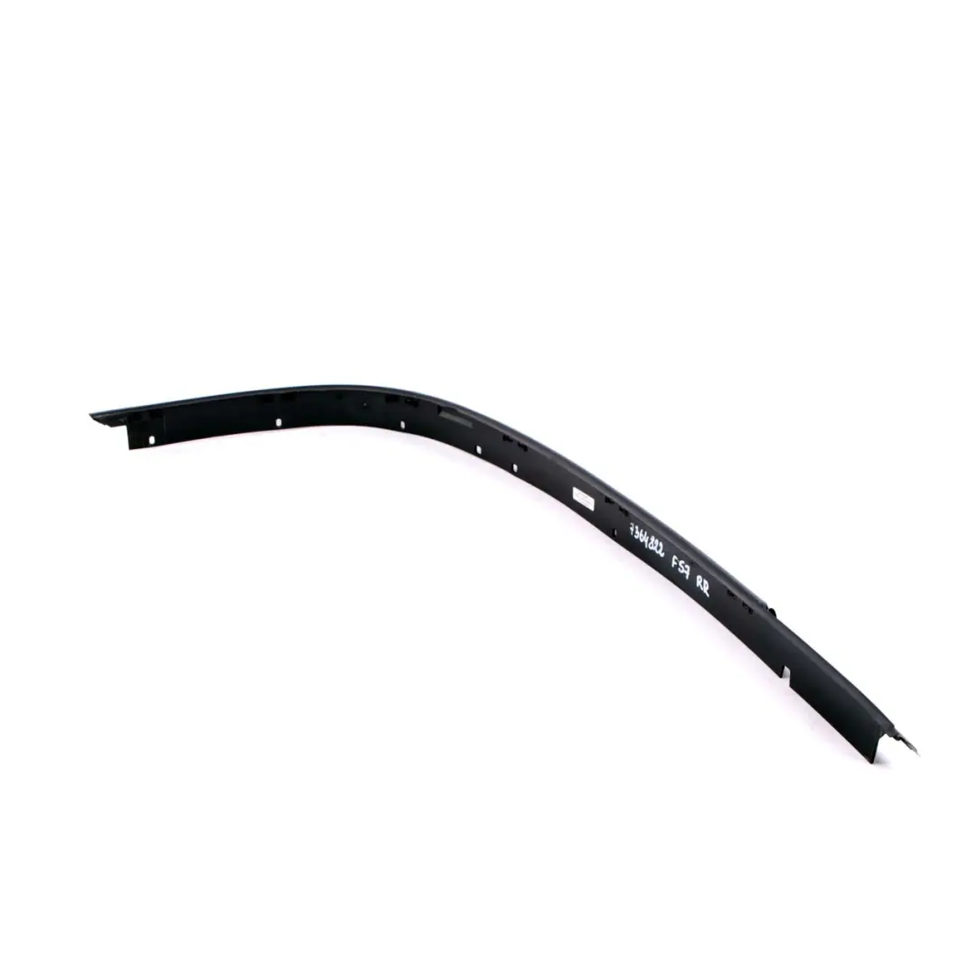 Mini F57 Moldura Cubierta Capota Convertible Derecha Junta Exterior Cromada - SKU 7364822 - Número de pieza 7364822