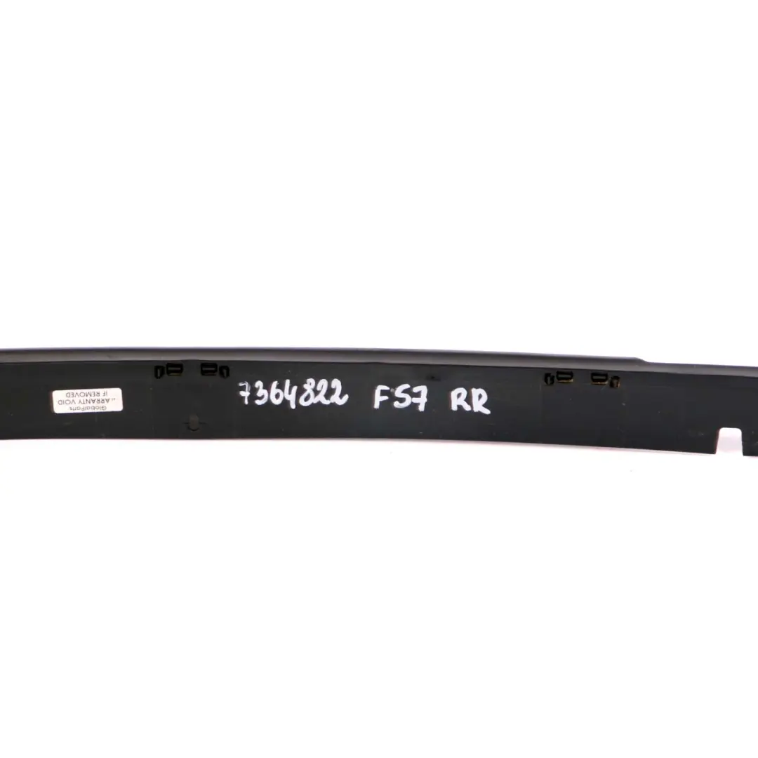 Mini F57 Cabriolet Osłona Listwa Dachowa Prawo Chrom - SKU 7364822 - Numer Części 7364822