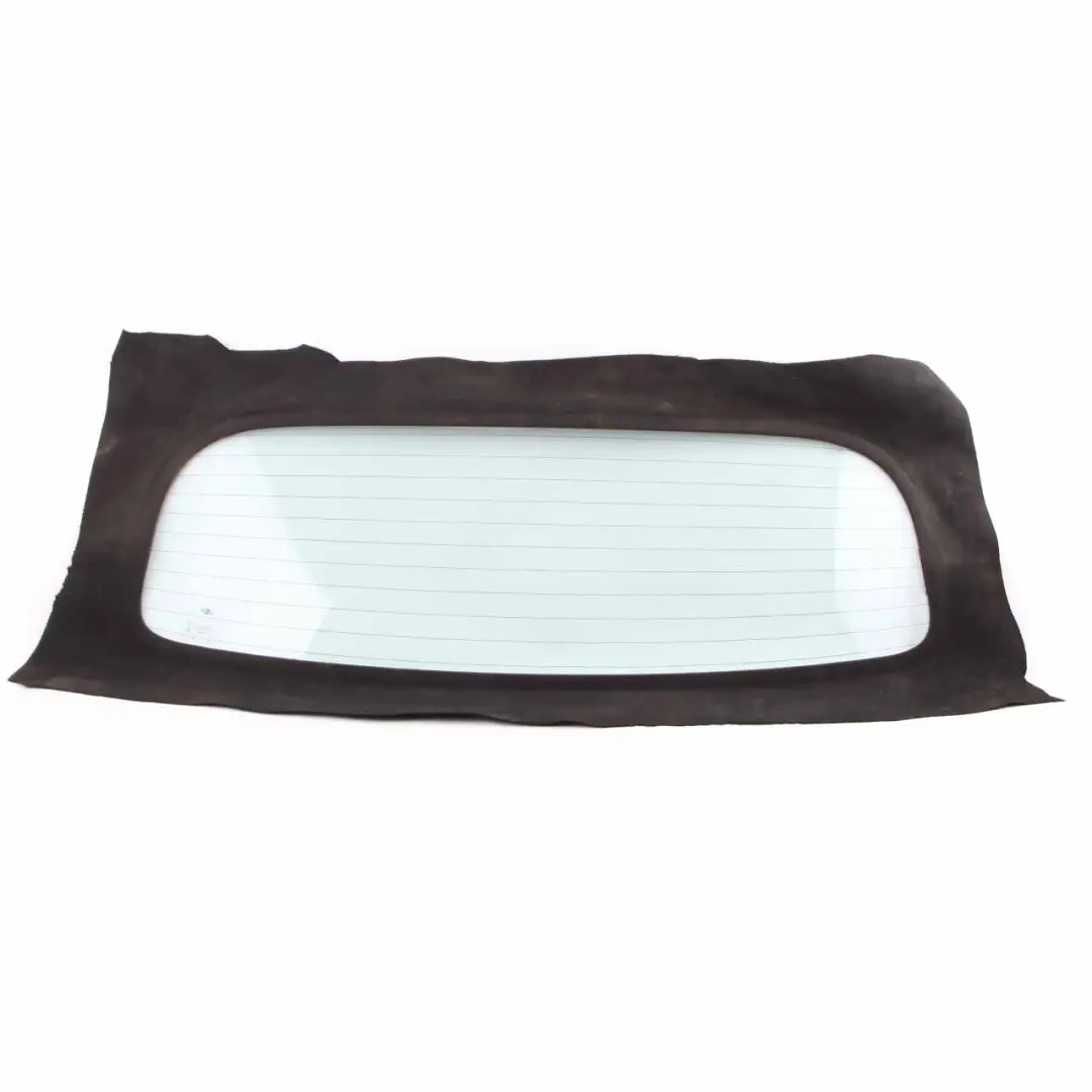 Folding Top Rear Window Glass Glazing AS2 to Mini Cooper F57 Cabrio Convertible with Part number 7364828 Mini Cooper F57 Cabrio Convertible Folding Top Rear Window Glass Glazing AS2 - SKU 7364828-1 - Part number 7364828