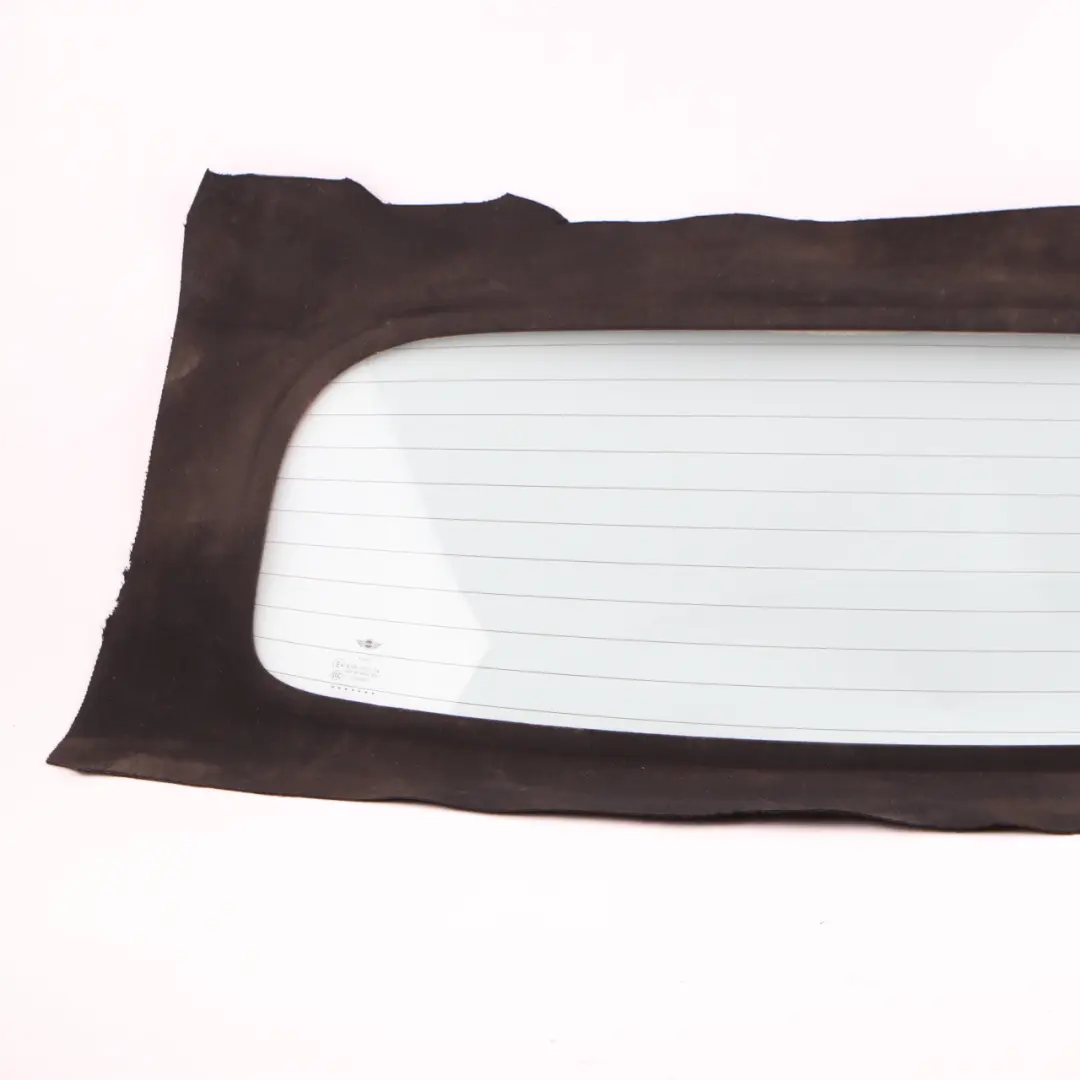 Folding Top Rear Window Glass Glazing AS2 to Mini Cooper F57 Cabrio Convertible with Part number 7364828 Mini Cooper F57 Cabrio Convertible Folding Top Rear Window Glass Glazing AS2 - SKU 7364828-1 - Part number 7364828