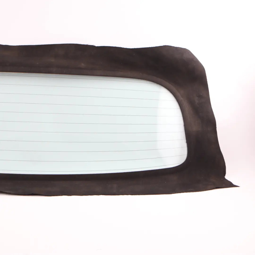 Folding Top Rear Window Glass Glazing AS2 to Mini Cooper F57 Cabrio Convertible with Part number 7364828 Mini Cooper F57 Cabrio Convertible Folding Top Rear Window Glass Glazing AS2 - SKU 7364828-1 - Part number 7364828