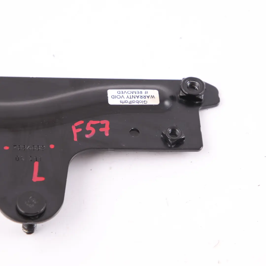 Support Plate MINI F57 Cabrio Folding Top Carrier Mount Left N/S Bracket to with Part number 7364839 Support Plate MINI F57 Cabrio Folding Top Carrier Mount Left N/S Bracket - SKU 7364839 - Part number 7364839