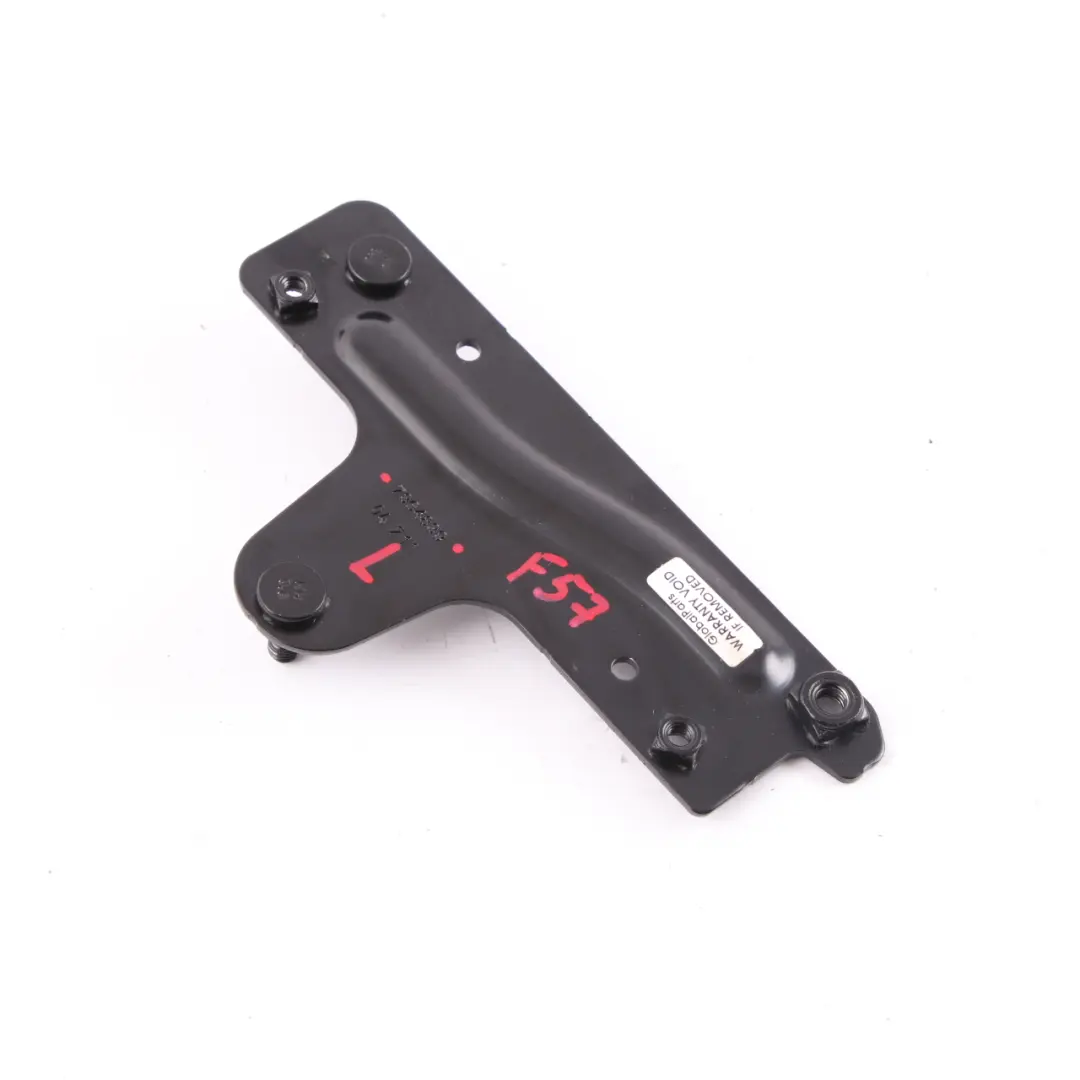 Support Plate MINI F57 Cabrio Folding Top Carrier Mount Left N/S Bracket to with Part number 7364839 Support Plate MINI F57 Cabrio Folding Top Carrier Mount Left N/S Bracket - SKU 7364839 - Part number 7364839
