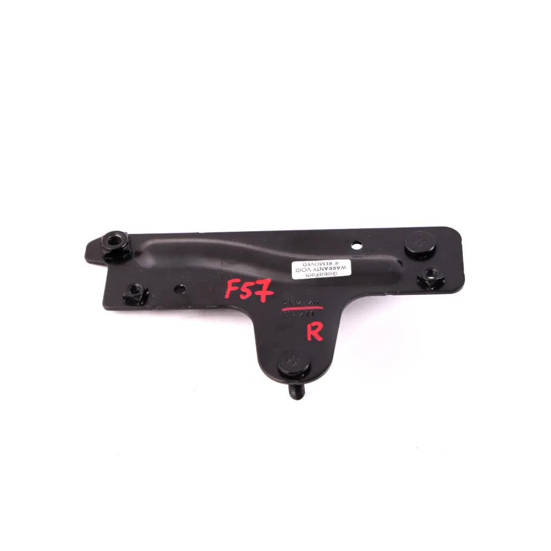 Support Plate MINI F57 Convertible Folding Top Carrier Mount Right O/S to with Part number 7364840 Support Plate MINI F57 Convertible Folding Top Carrier Mount Right O/S - SKU 7364840 - Part number 7364840