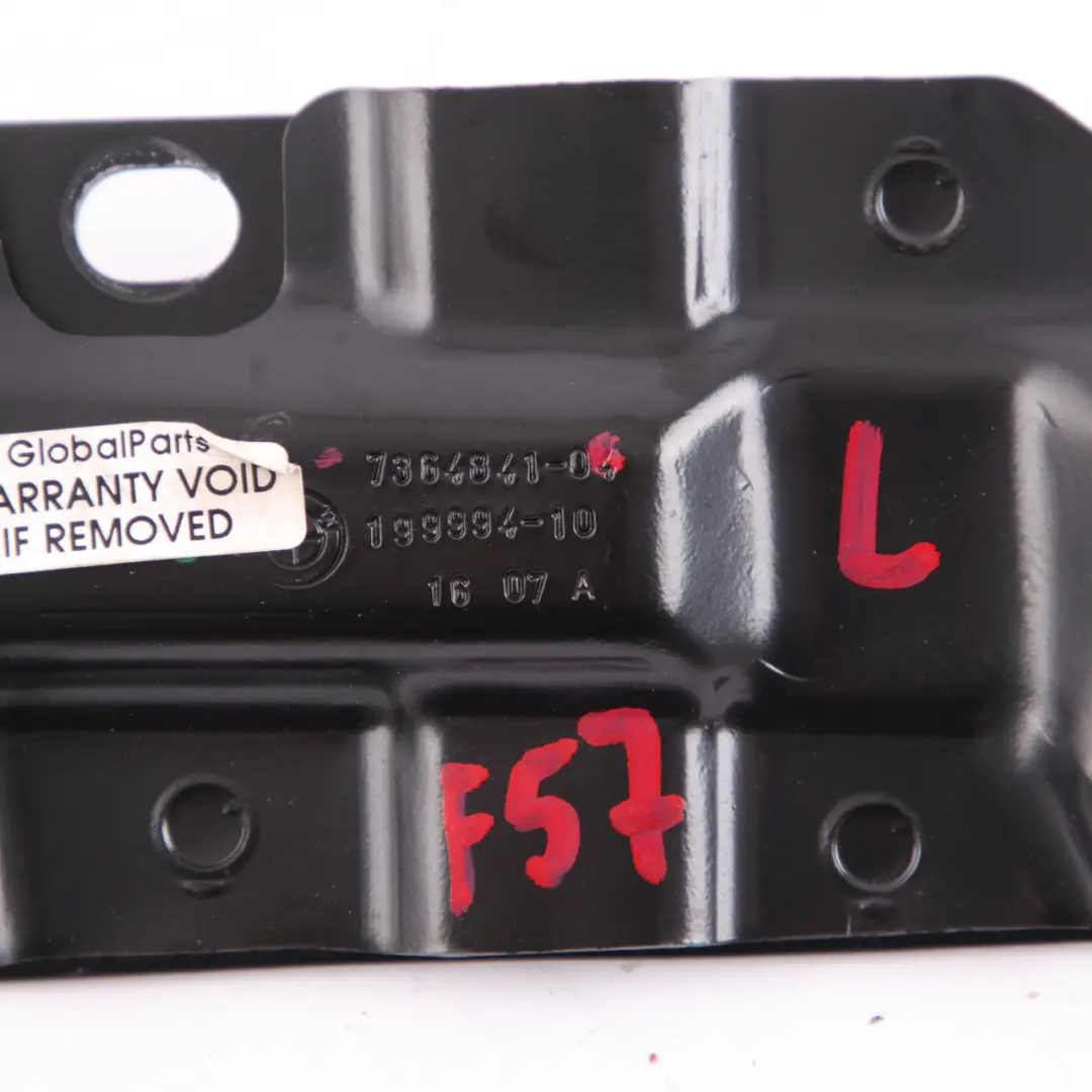 Support Plate Folding Top Carrier Mount Left N/S to Mini F57 Convertible with Part number 7364841 Mini F57 Convertible Support Plate Folding Top Carrier Mount Left N/S - SKU 7364841 - Part number 7364841
