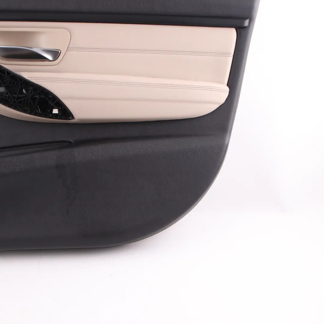 BMW F30 F31 Door Card Front Right O/S Door Lining Panel Oyster Leather - SKU 7364940-1 - Part number 7364940