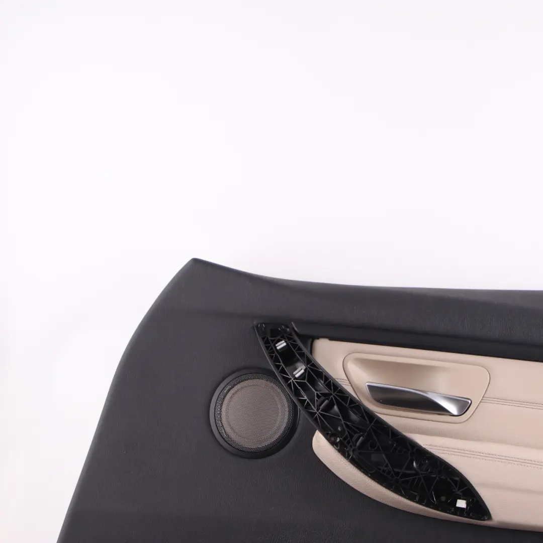 Door Card Front Right O/S Door Lining Panel Oyster Leather to BMW F30 F31 with Part number 7364940 BMW F30 F31 Door Card Front Right O/S Door Lining Panel Oyster Leather - SKU 7364940-1 - Part number 7364940