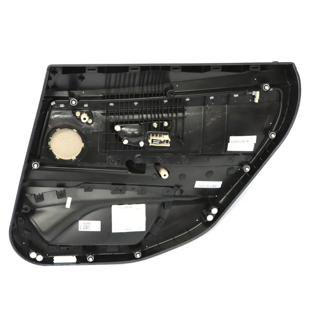  Türkarte BMW F34 Hinten Links Türverkleidung Trim Schwarz Leder Oyster - SKU 7365009 - Teilenummer 7365009