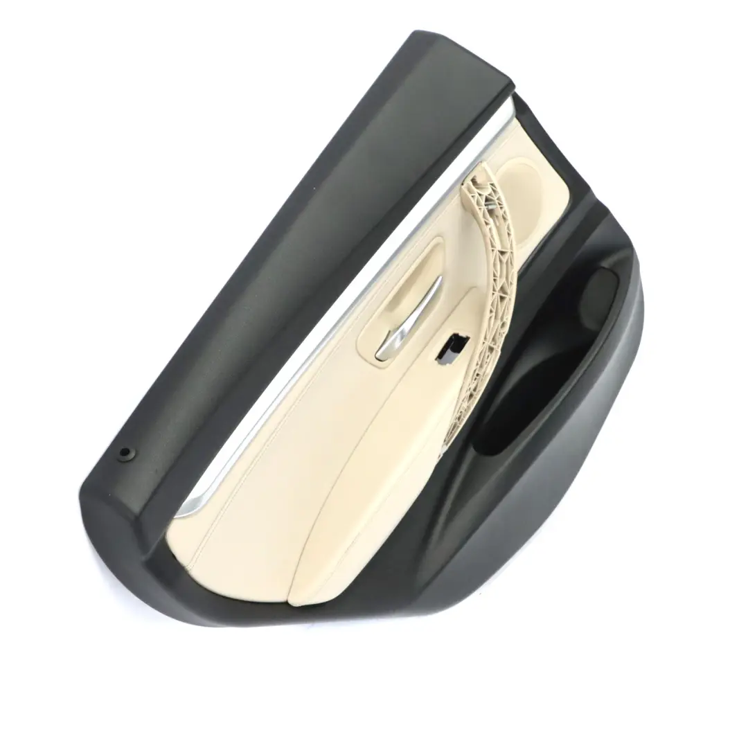 Scheda porta BMW F34 posteriore sinistra Rivestimento porta pelle nera Oyster per con numero di parte 7365009 Scheda porta BMW F34 posteriore sinistra Rivestimento porta pelle nera Oyster - SKU 7365009 - Numero di parte 7365009