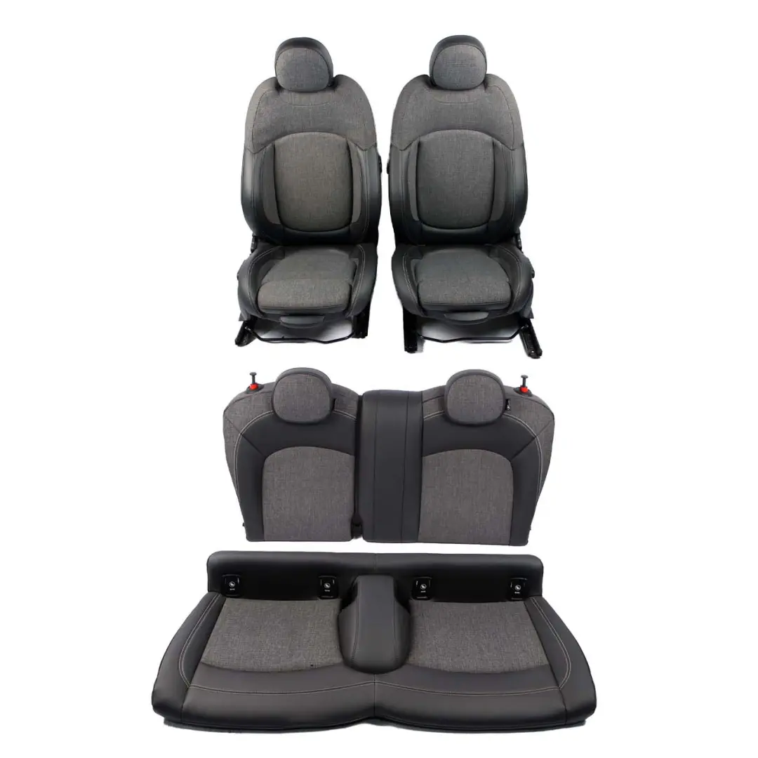 Cloth / Leatherette Interior Sport Seats Seat Carbon Black to Mini Cooper One F56 with Part number 7365250 Mini Cooper One F56 Cloth / Leatherette Interior Sport Seats Seat Carbon Black - SKU 7365250-1 - Part number 7365250