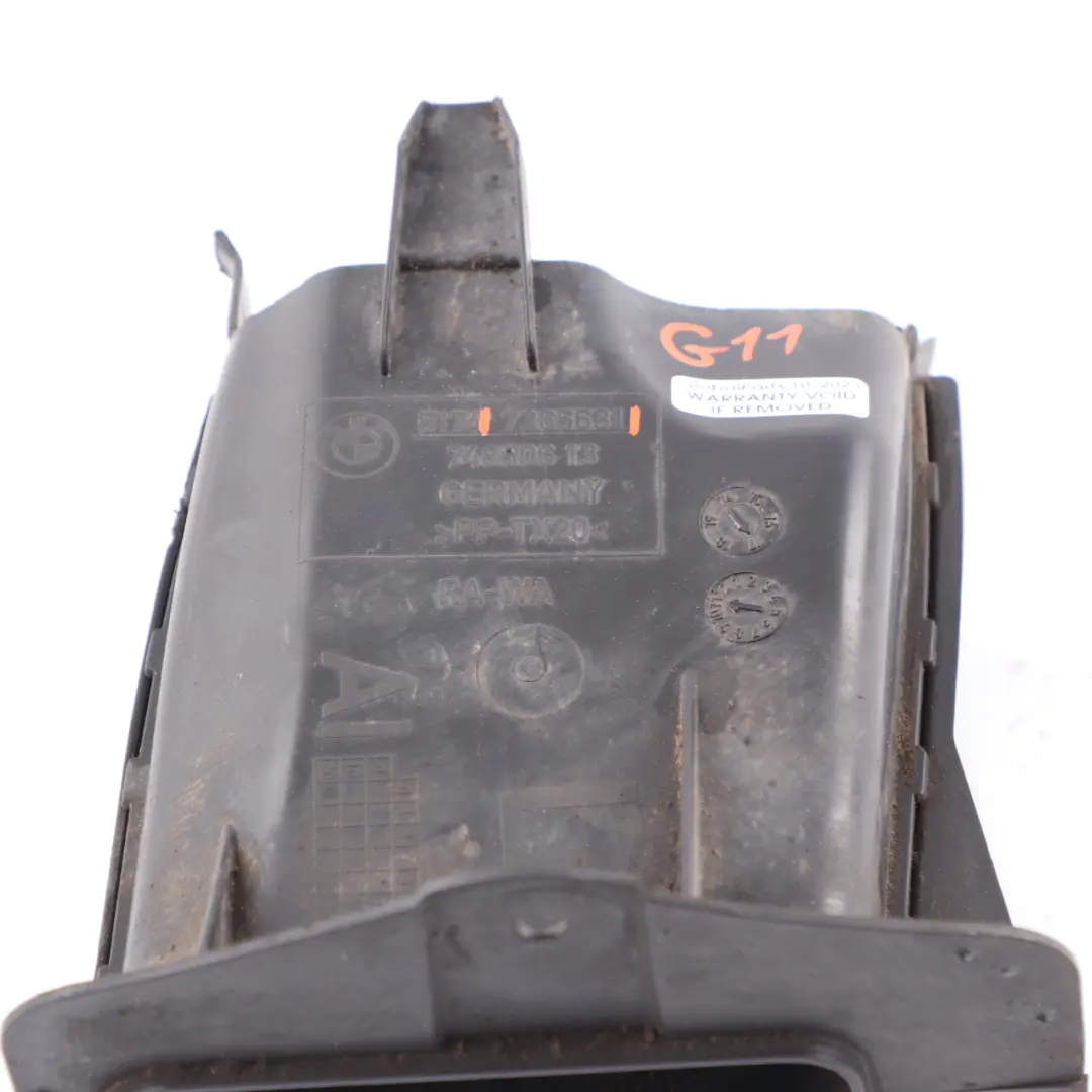 Duct Channel Front Left N/S Brake Tube Hose Pipe to BMW G11 Air with Part number 7365631 BMW G11 Air Duct Channel Front Left N/S Brake Tube Hose Pipe - SKU 7365631 - Part number 7365631