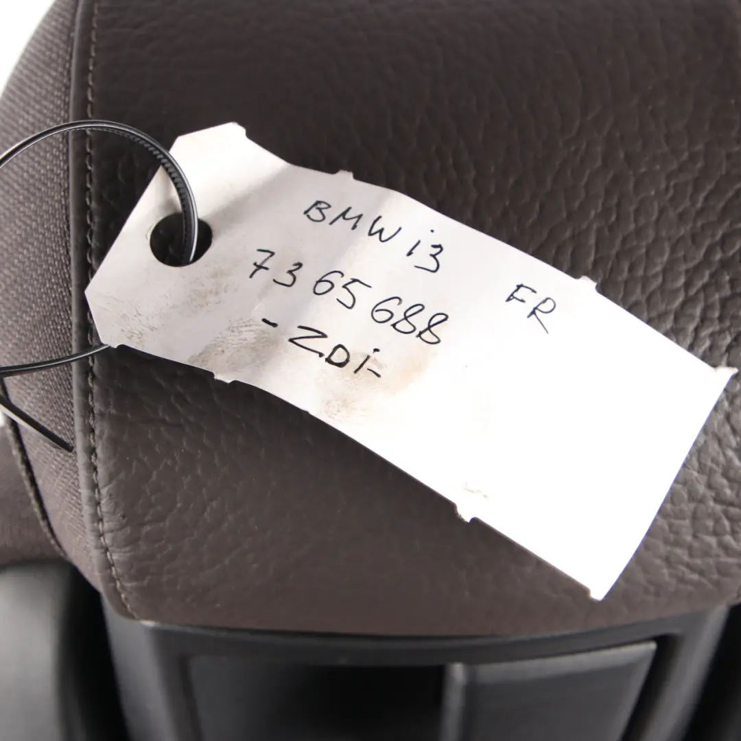 Front Seat BMW i3 I01 Right O/S Heated Leather Stellaric Dalbergia-Brown to with Part number 7365688 Front Seat BMW i3 I01 Right O/S Heated Leather Stellaric Dalbergia-Brown - SKU 7365688 - Part number 7365688