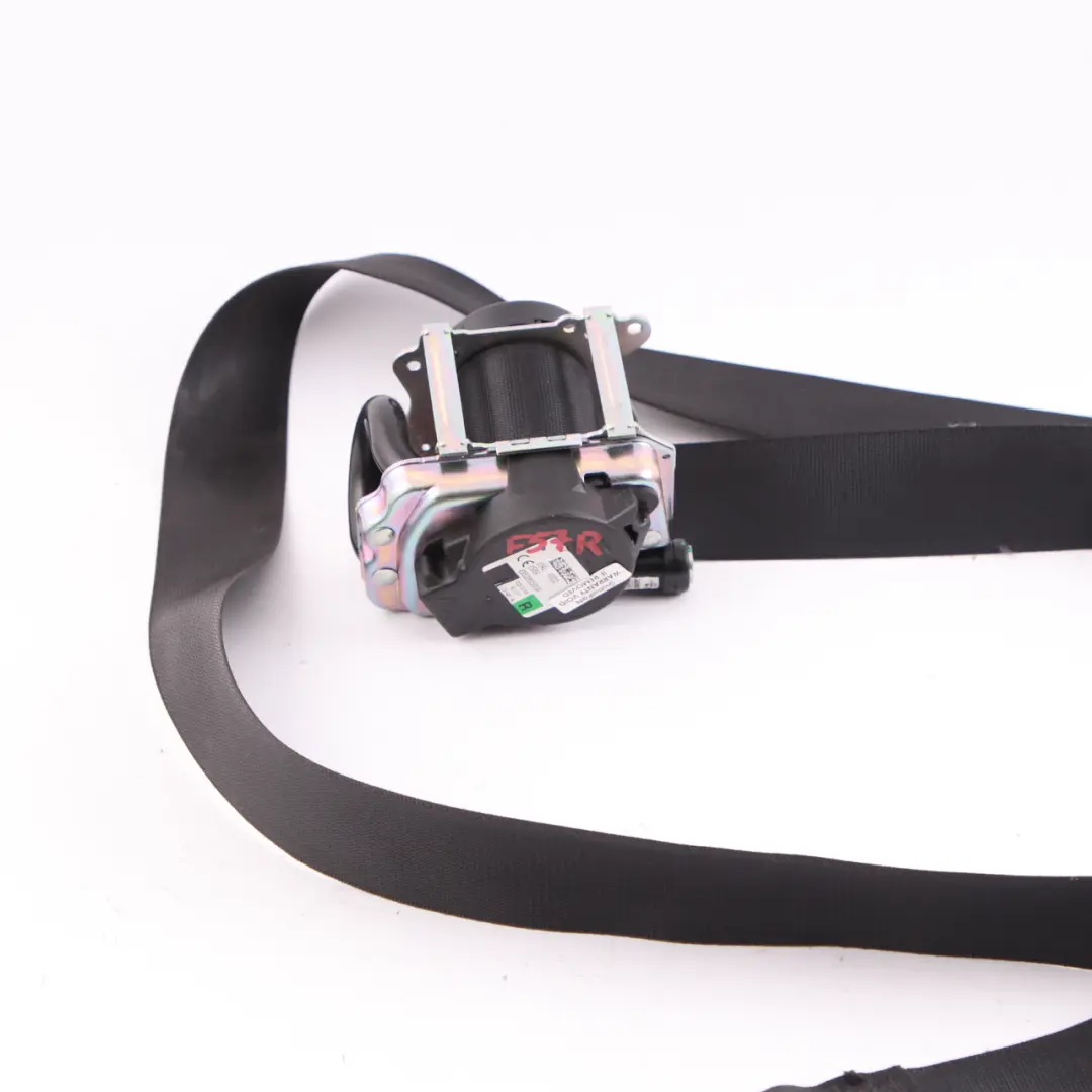 Belt Mini Cooper F57 Convertible Safety Upper Front Rigth O/S Black to Seat with Part number 7365710 Seat Belt Mini Cooper F57 Convertible Safety Upper Front Rigth O/S Black - SKU 7365710 - Part number 7365710