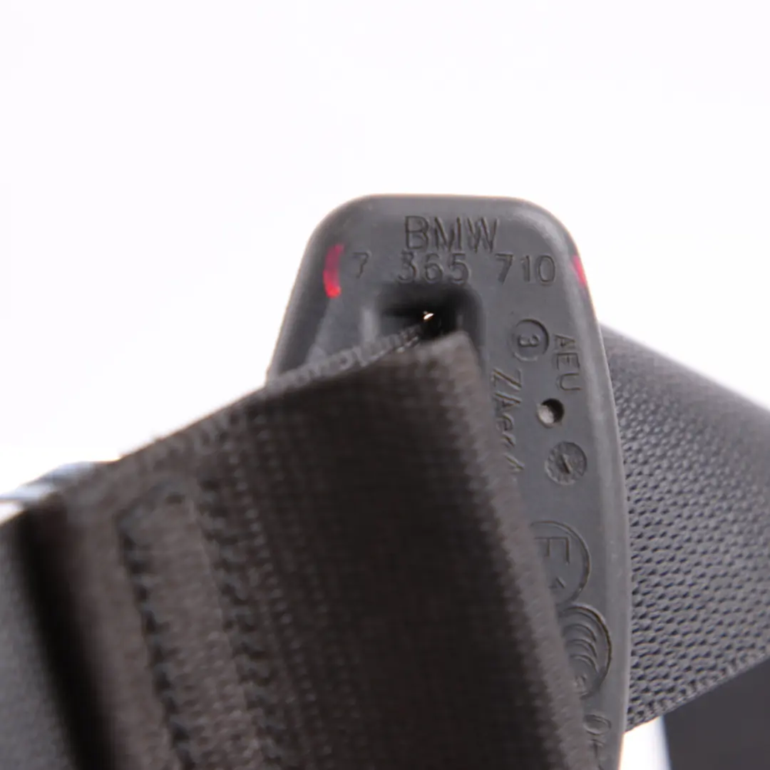 Belt Mini Cooper F57 Convertible Safety Upper Front Rigth O/S Black to Seat with Part number 7365710 Seat Belt Mini Cooper F57 Convertible Safety Upper Front Rigth O/S Black - SKU 7365710 - Part number 7365710