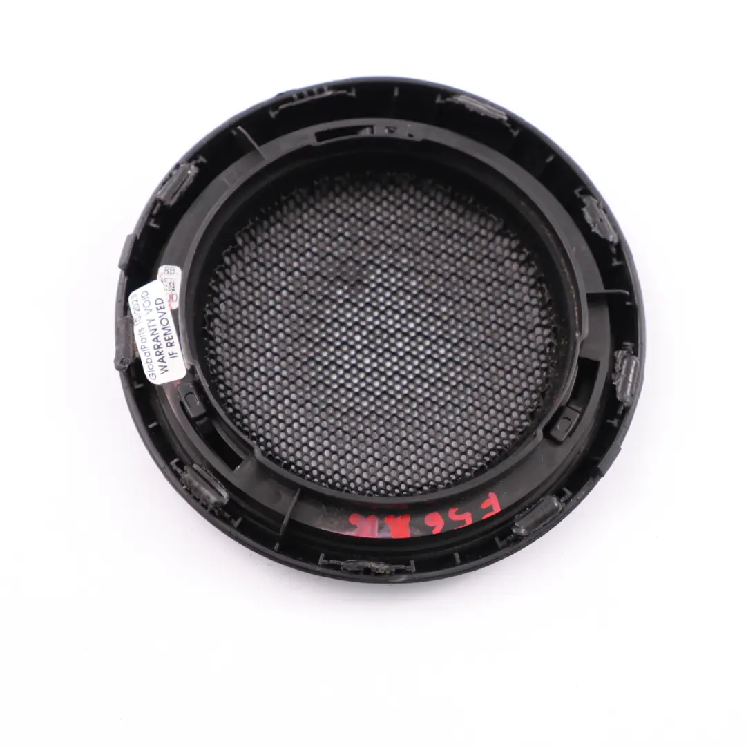 Mini F56 Copertura altoparlante Griglia posteriore destra Rivestimento Nero - SKU 7365716 - Numero di parte 7365716