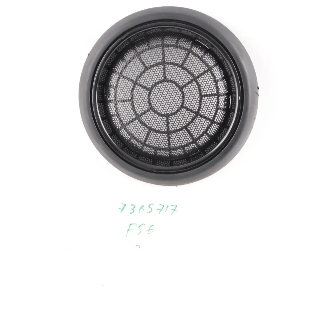 Speaker Cover Trim Door Panel Rear Right O/S Black to Mini Cooper One F56 with Part number 7365718 Mini Cooper One F56 Speaker Cover Trim Door Panel Rear Right O/S Black - SKU 7365718 - Part number 7365718