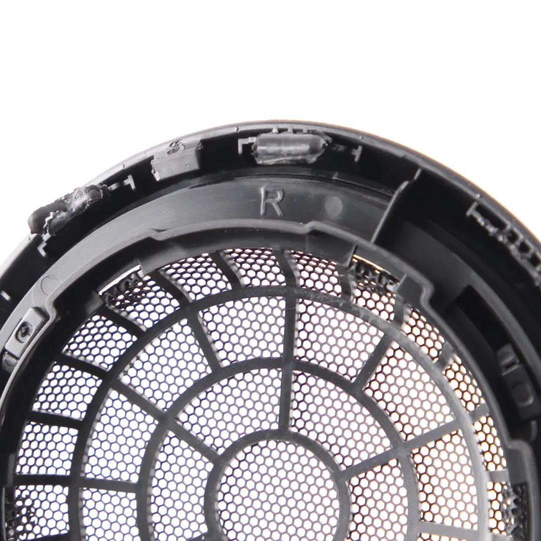 Mini Cooper One F56 Speaker Cover Trim Door Panel Rear Right O/S Black - SKU 7365718 - Part number 7365718