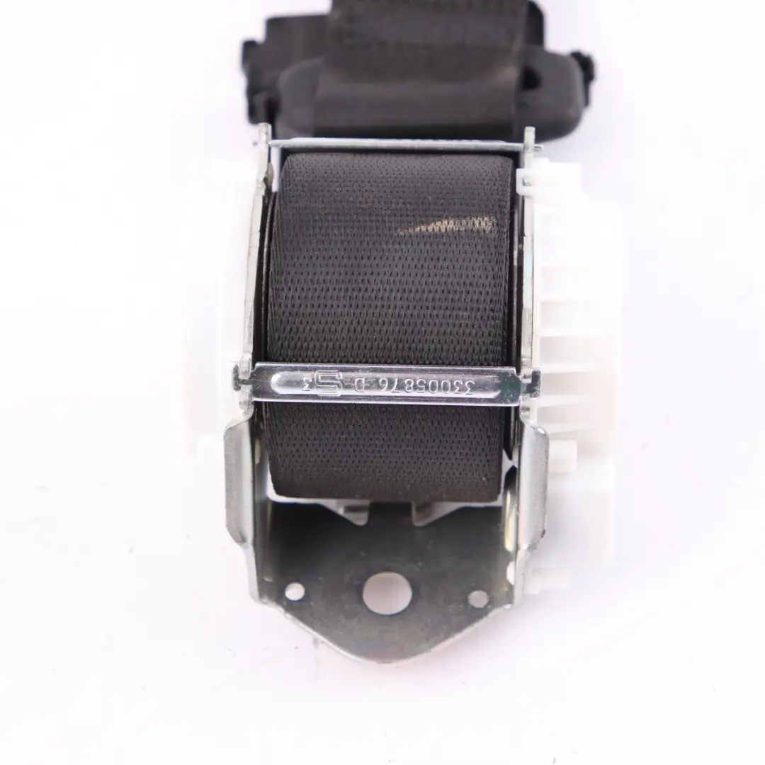 Cinturón Seguridad Superior Trasero Derecho Negro para Mini Cooper F57 con número de pieza 7365722 Mini Cooper F57 Cinturón Seguridad Superior Trasero Derecho Negro - SKU 7365722 - Número de pieza 7365722