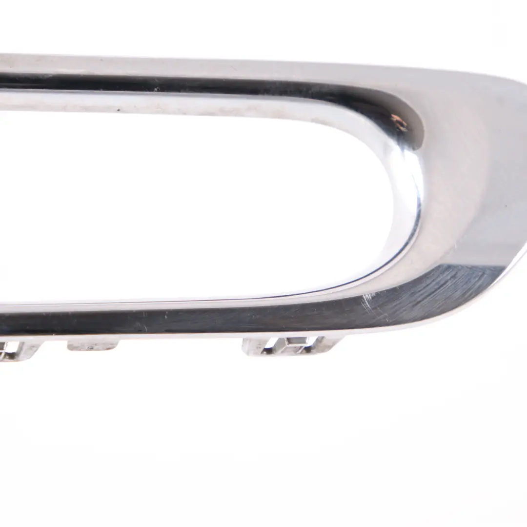 Parachoques trasero Fog Light Cover Finisher Cromo para Mini F55 F56 F57 con número de pieza 7365737 Mini F55 F56 F57 Parachoques trasero Fog Light Cover Finisher Cromo - SKU 7365737-1 - Número de pieza 7365737