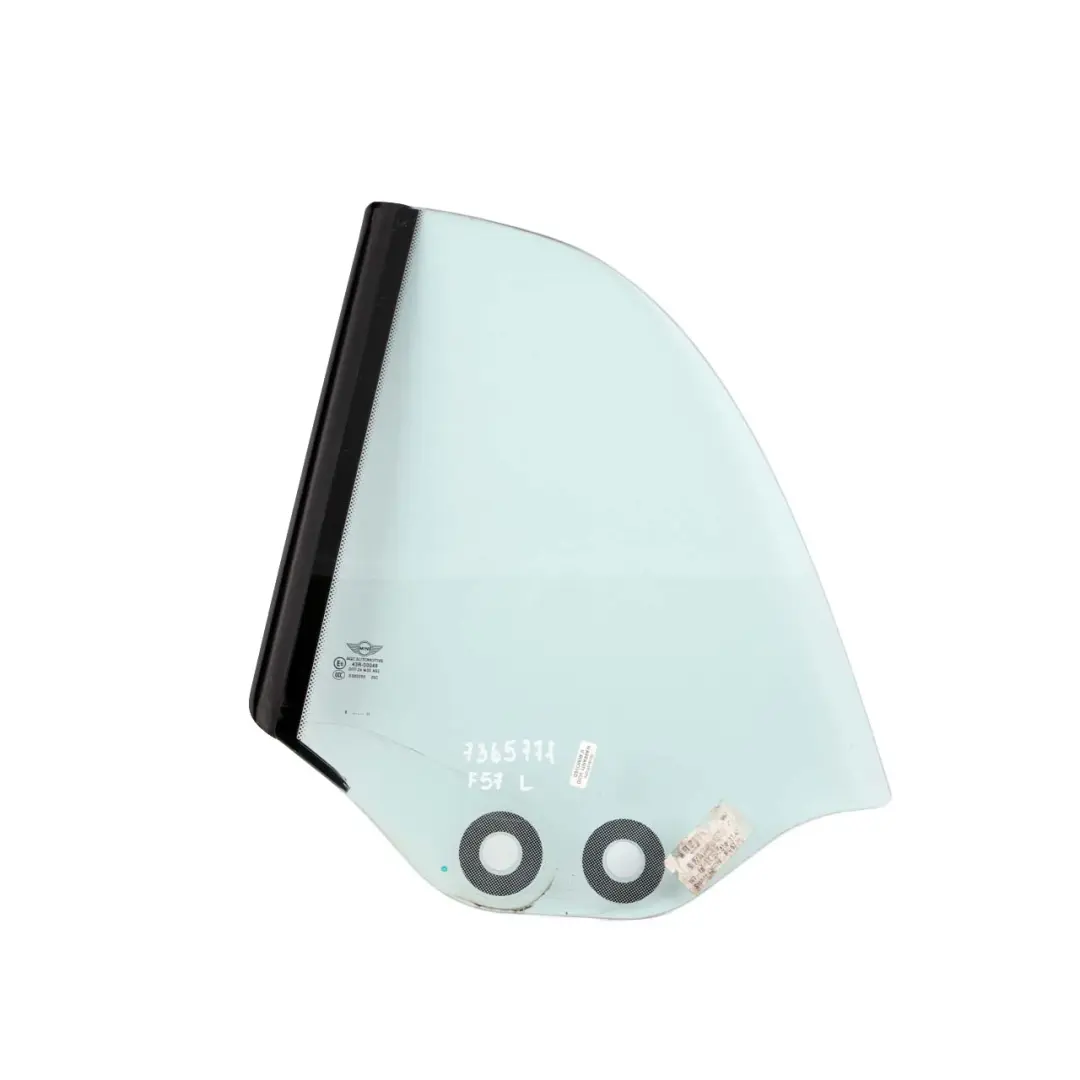 Cristal Ventana Trasera Izquierda Puerta AS2 para Mini F57 Convertible con número de pieza 7365771 Mini F57 Convertible Cristal Ventana Trasera Izquierda Puerta AS2 - SKU 7365771 - Número de pieza 7365771