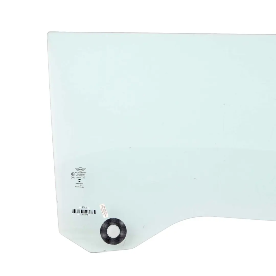 Door Window Glass Right O/S Front AS2 Convertible to Mini F57 Cabrio with Part number 7365774 Mini F57 Cabrio Door Window Glass Right O/S Front AS2 Convertible - SKU 7365774 - Part number 7365774