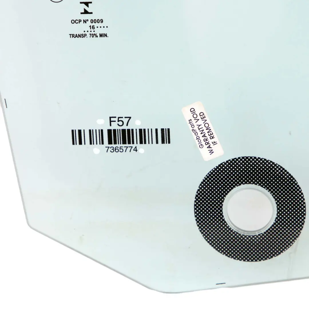 Vetro Finestrino Porta Destro Anteriore AS2 per Mini F57 Cabrio con numero di parte 7365774 Mini F57 Cabrio Vetro Finestrino Porta Destro Anteriore AS2 - SKU 7365774 - Numero di parte 7365774