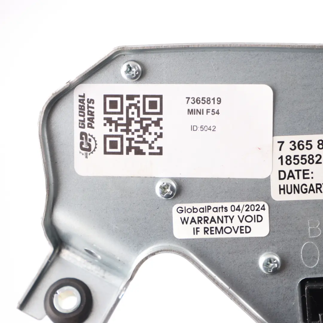  Wiper Motor Mini Cooper Clubman F54 Rear Window Left N/S Wiper Motor - SKU 7365819 - Part number 7365819