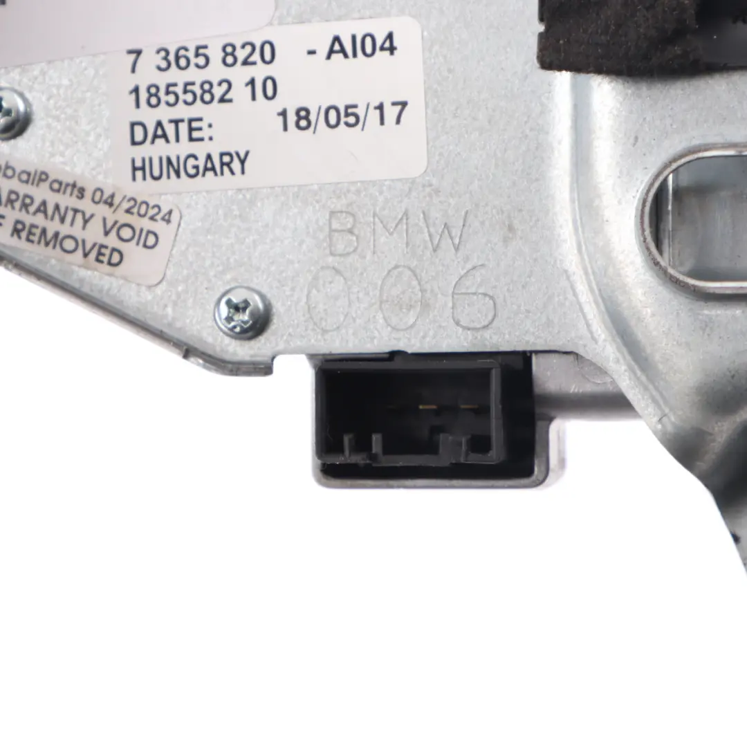 Wiper Motor Mini Cooper Clubman F54 Rear Window Right O/S Wiper Motor to with Part number 7365820 Wiper Motor Mini Cooper Clubman F54 Rear Window Right O/S Wiper Motor - SKU 7365820 - Part number 7365820