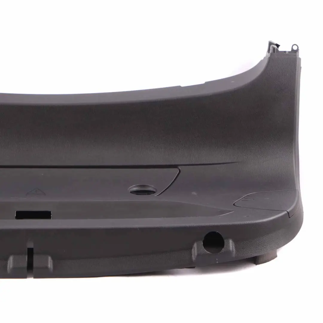 BMW F36 Kofferraumverkleidung Innenraummitte Verkleidung Schwarz - SKU 7365860 - Teilenummer 7365860