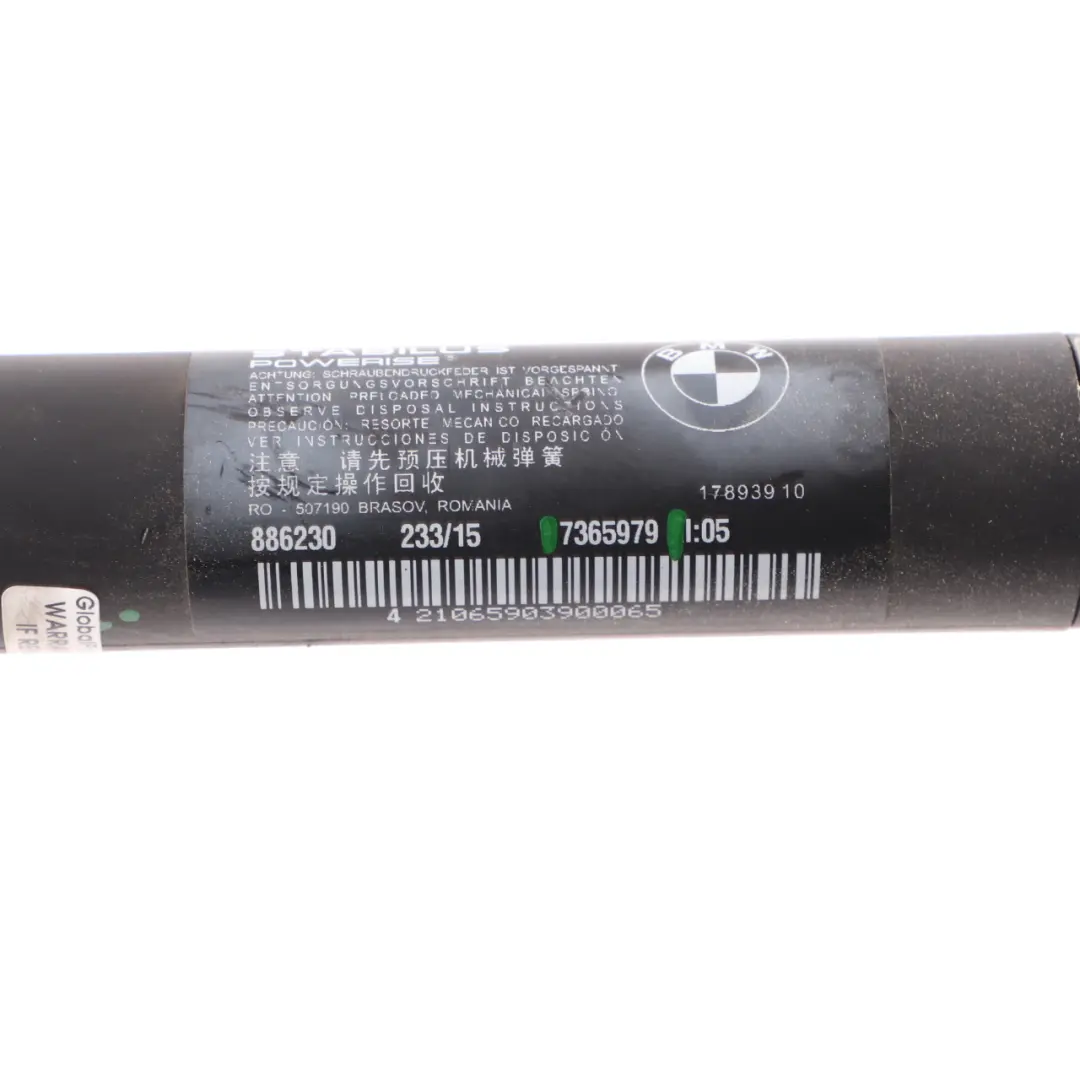 Boot Lid Strut Mecanismo Automático Tapa Maletero Spindle Drive para BMW F46 con número de pieza 7365979 BMW F46 Boot Lid Strut Mecanismo Automático Tapa Maletero Spindle Drive - SKU 7365979 - Número de pieza 7365979