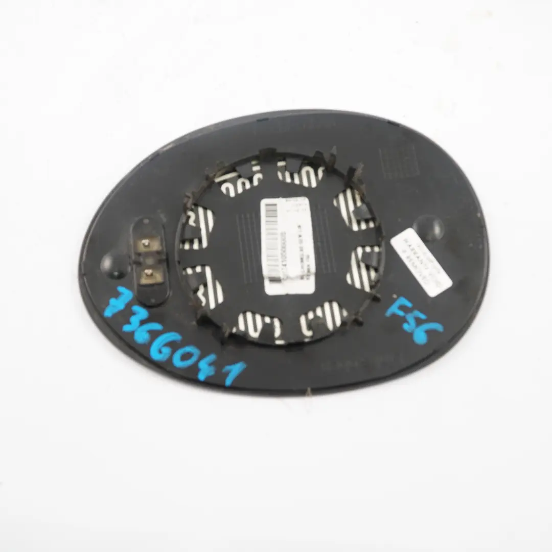 Mini F55 F56 F57 F60 Rétroviseur Aile Gauche Vitrage Chauffant Convexe 0174113 - SKU 7366041 - Numéro de pièce 7366041