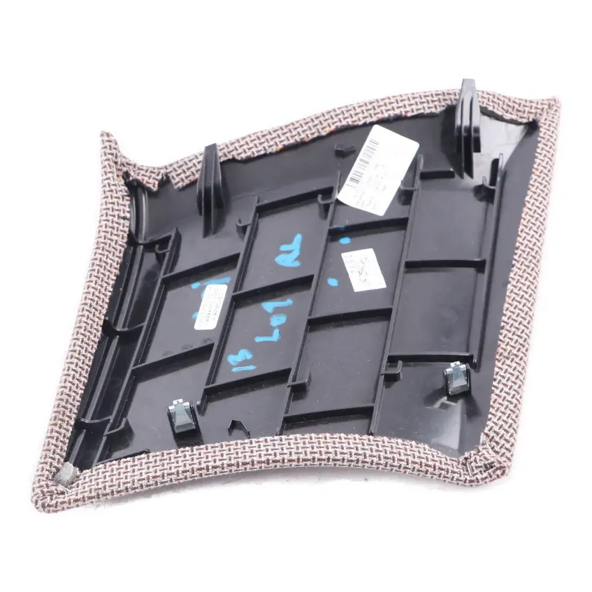 Door Card Rear Left N/S Quarter Panel Cover Fabric Carum Grey 7306607 to BMW i3 I01 with Part number 7366097 BMW i3 I01 Door Card Rear Left N/S Quarter Panel Cover Fabric Carum Grey 7306607 - SKU 7366097 - Part number 7366097