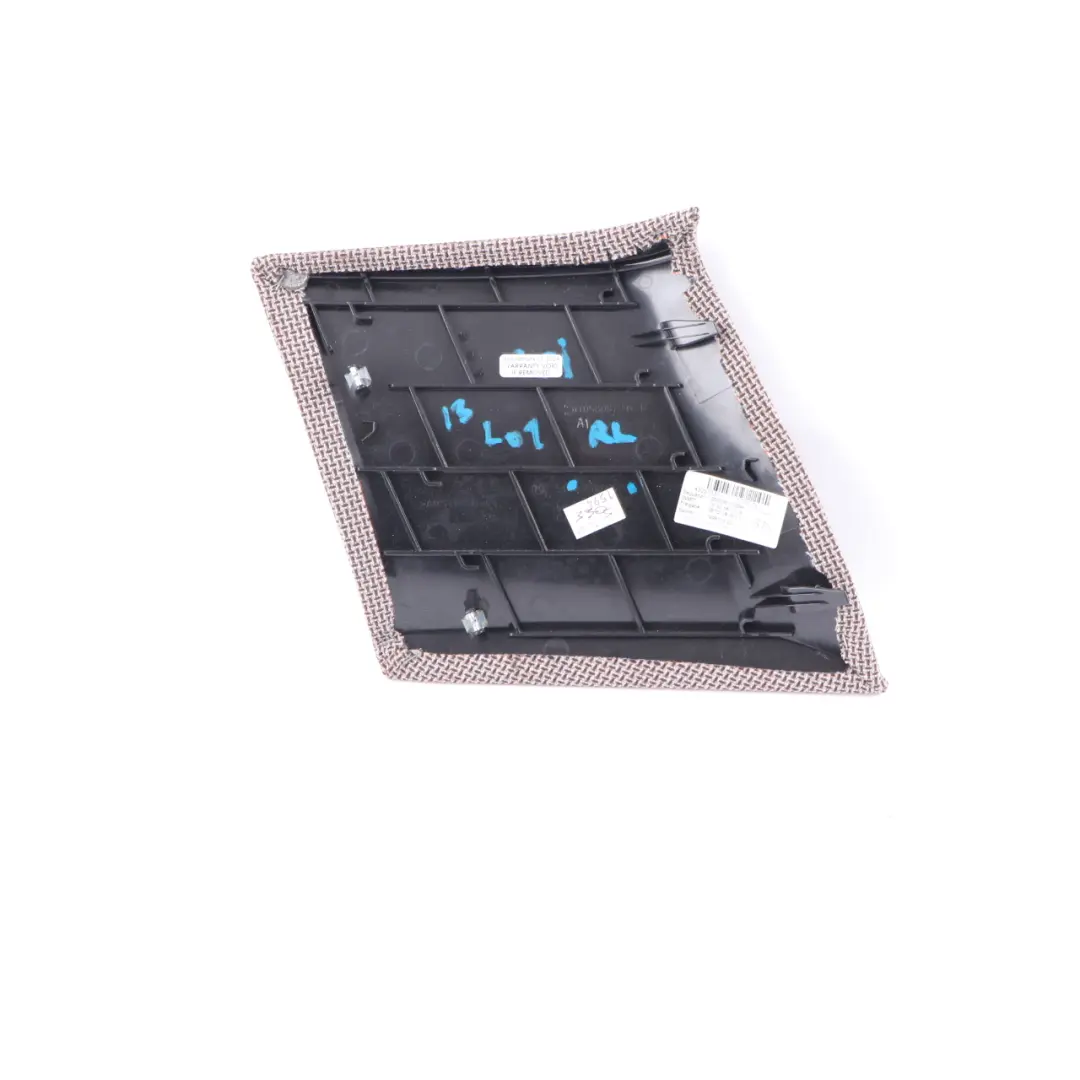 Door Card Rear Left N/S Quarter Panel Cover Fabric Carum Grey 7306607 to BMW i3 I01 with Part number 7366097 BMW i3 I01 Door Card Rear Left N/S Quarter Panel Cover Fabric Carum Grey 7306607 - SKU 7366097 - Part number 7366097