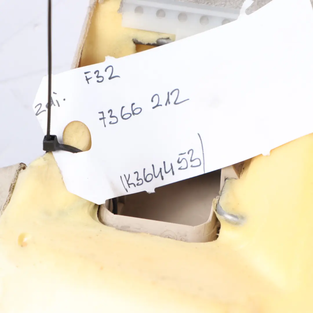 Bench Rear Couch Sofa Covering Oyster Leather Dakota to BMW F32 Seat with Part number 7352433 BMW F32 Seat Bench Rear Couch Sofa Covering Oyster Leather Dakota - SKU 7366212 - Part number 7352433